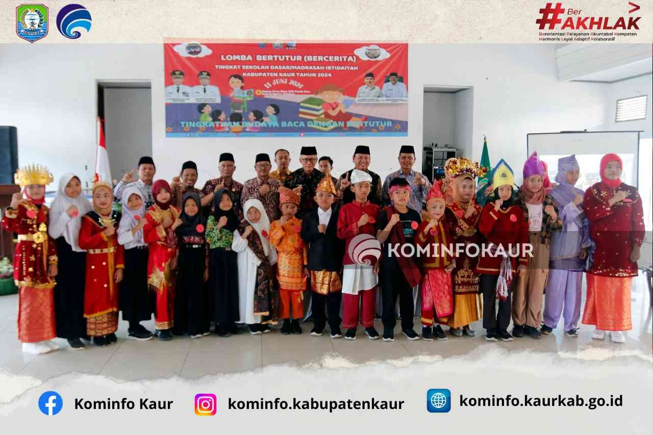 Tumbuhkan Minat Baca Sejak Dini, Dinas Perpustakan dan Kearsipan Gelar Lomba Bertutur