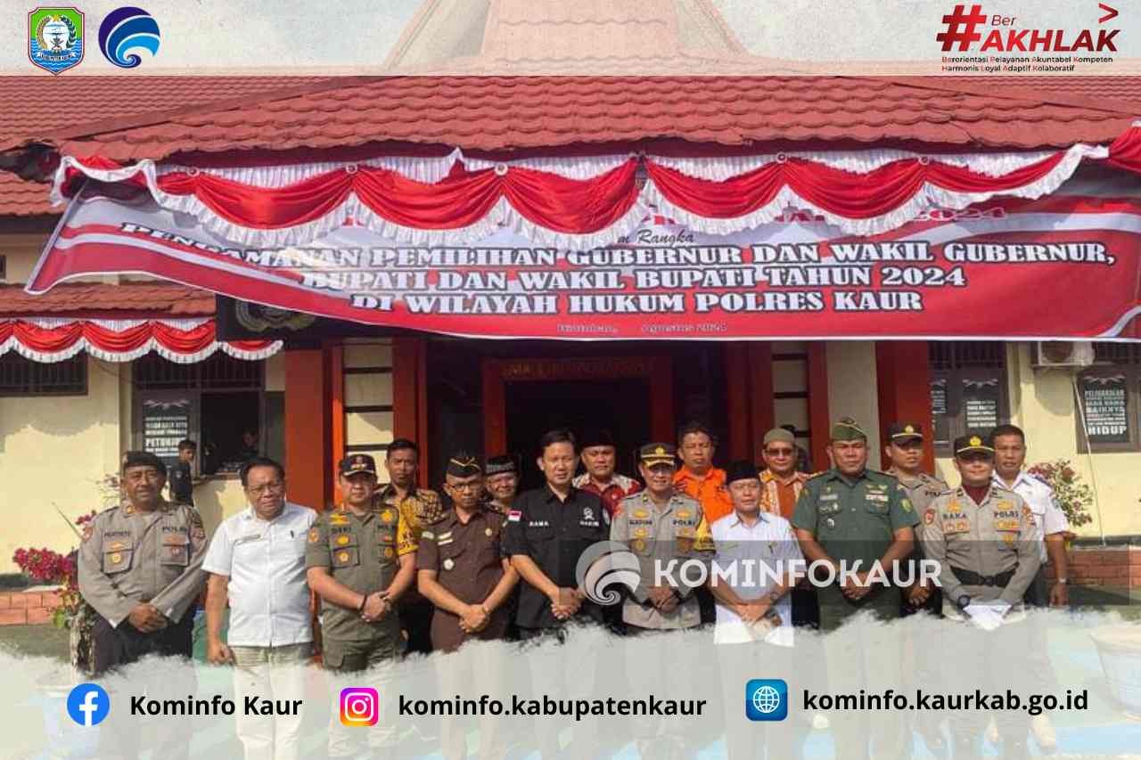 Apel Pasukan Ops Mantab Praja Nala, Polres Kaur Kerahkan 837 Personil Gabungan Amankan Pilkada 2024