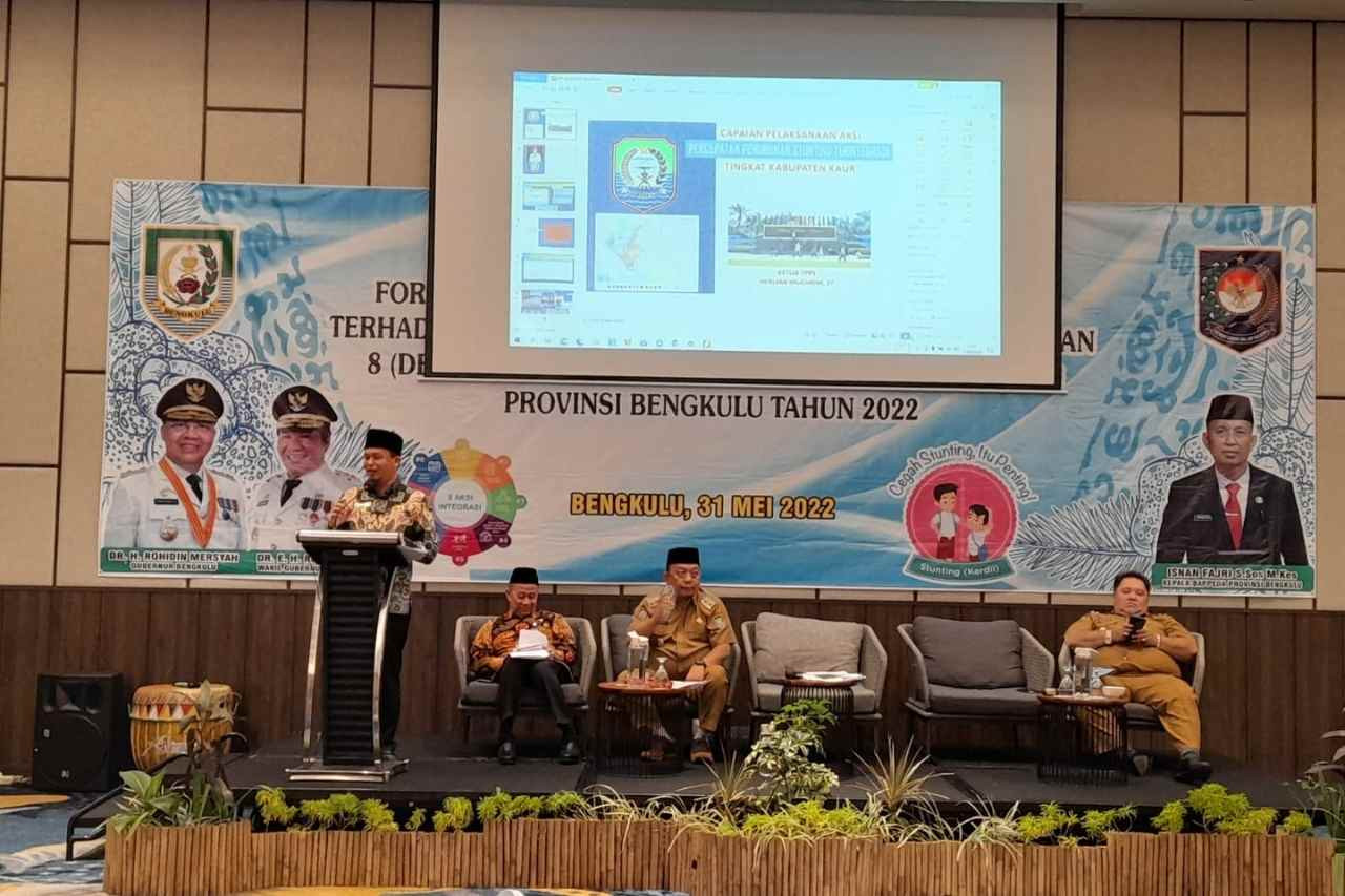 Wabup : Untuk Kaur Zero Stunting Dibutuhkan Konvergensi  Lintas Sektor 