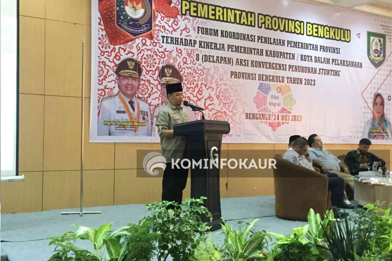 Ketua TPPS Optimis Tekan Angka Stunting di Kabupaten Kaur