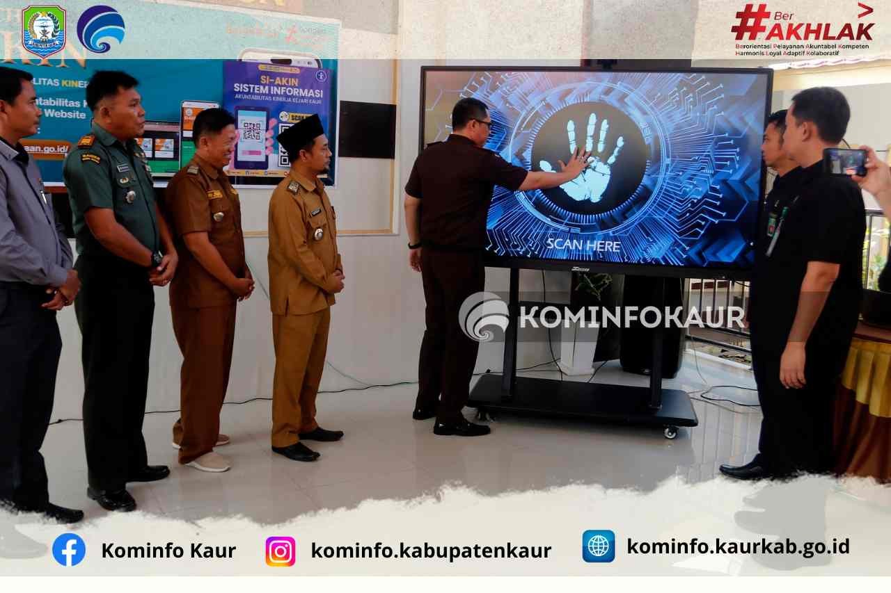 Inovasi Pelayanan Publik, Kejari Kaur Luncurkan Aplikasi SI-AKIN
