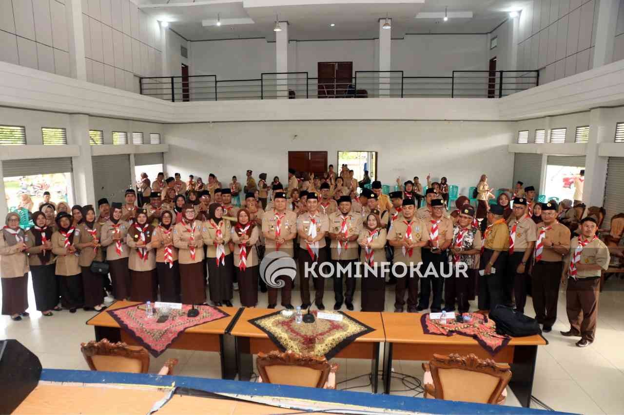 Pengurus Mabiran dan Kwartir Ranting Gerakan Pramuka 11 Kecamatan Dilantik