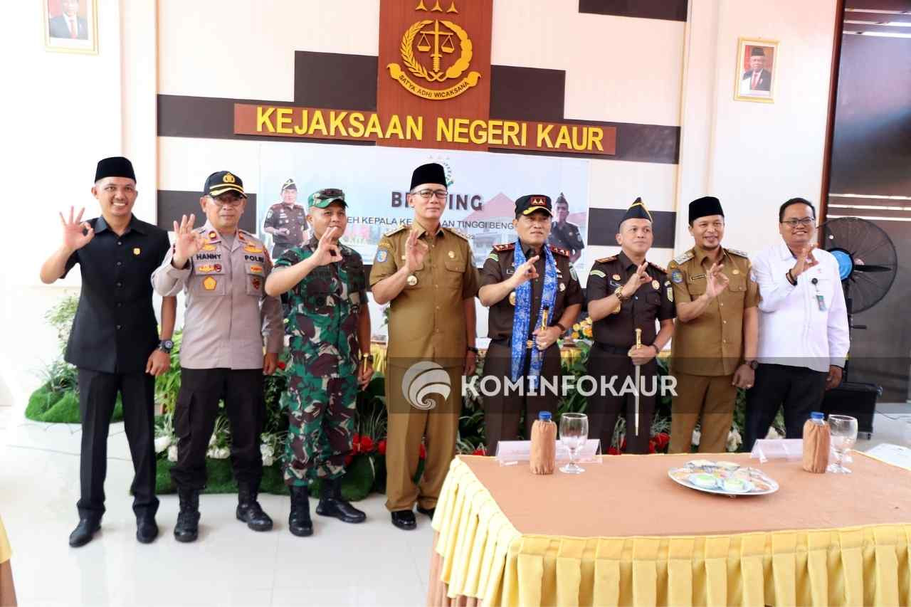 Kunker Ke Kaur, Kajati : Kolaborasi Positif Untuk Pembangunan