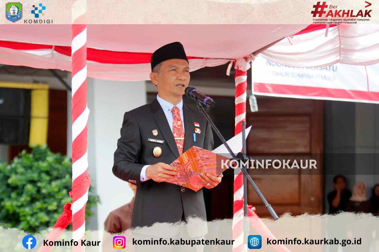 Sumpah Pemuda, Wabup Ajak Generasi Muda Terus Berkarya dan Bersatu untuk Indonesia Maju