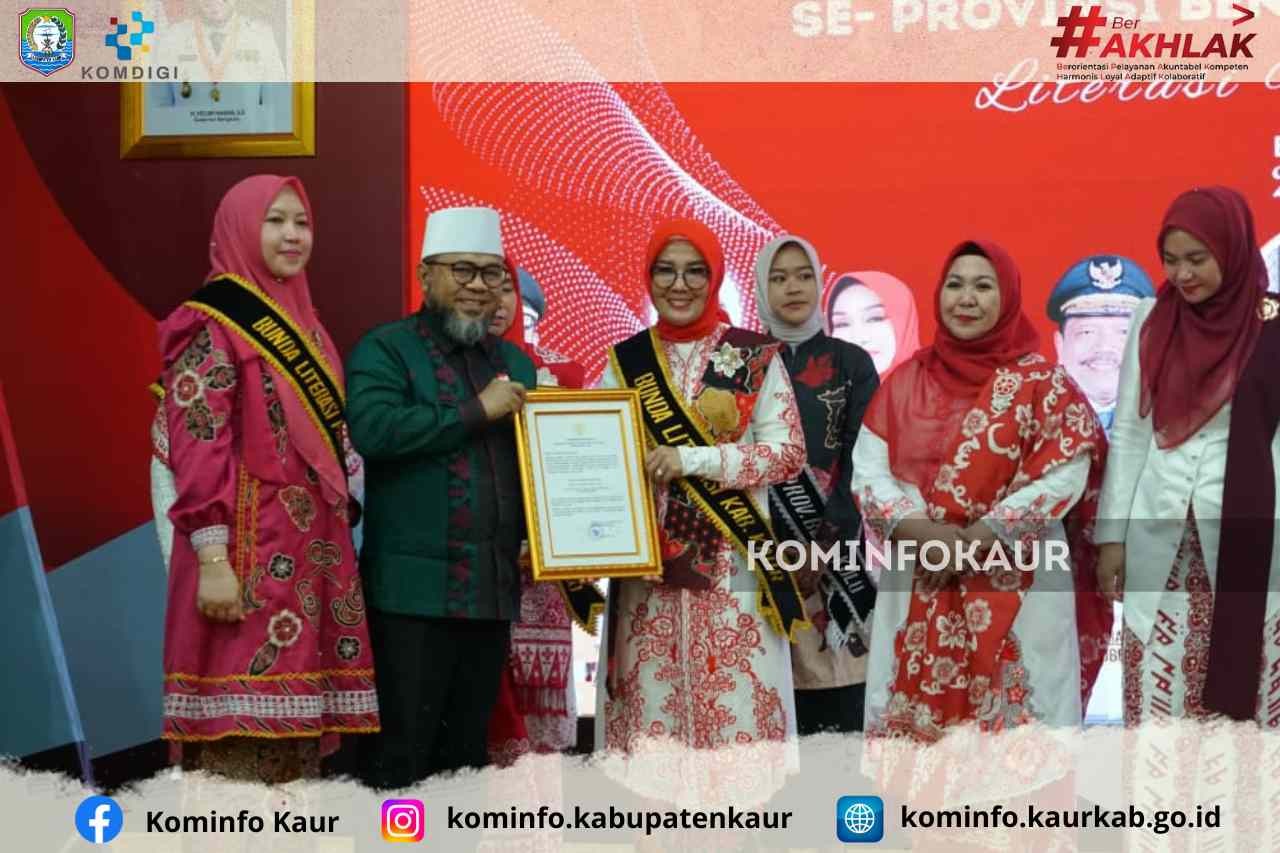 Pengukuhan Bunda Literasi se-Provinsi Bengkulu Periode 2025–2030
