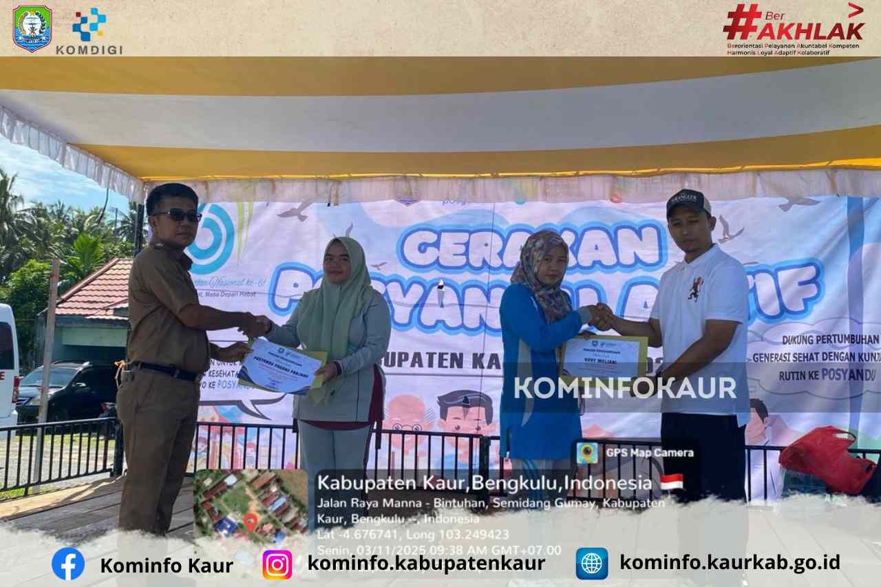 Dinas Kesehatan Canangkan Gerakan Posyandu Aktif Untuk Perkuat Pelayanan Dasar Kesehatan