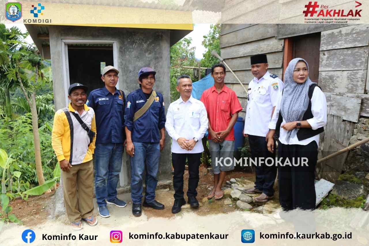 Ditinjau Wabup, Pembangunan SPALD-S Skala Individu Dorong Peningkatan Kualitas Lingkungan dan Kesmas