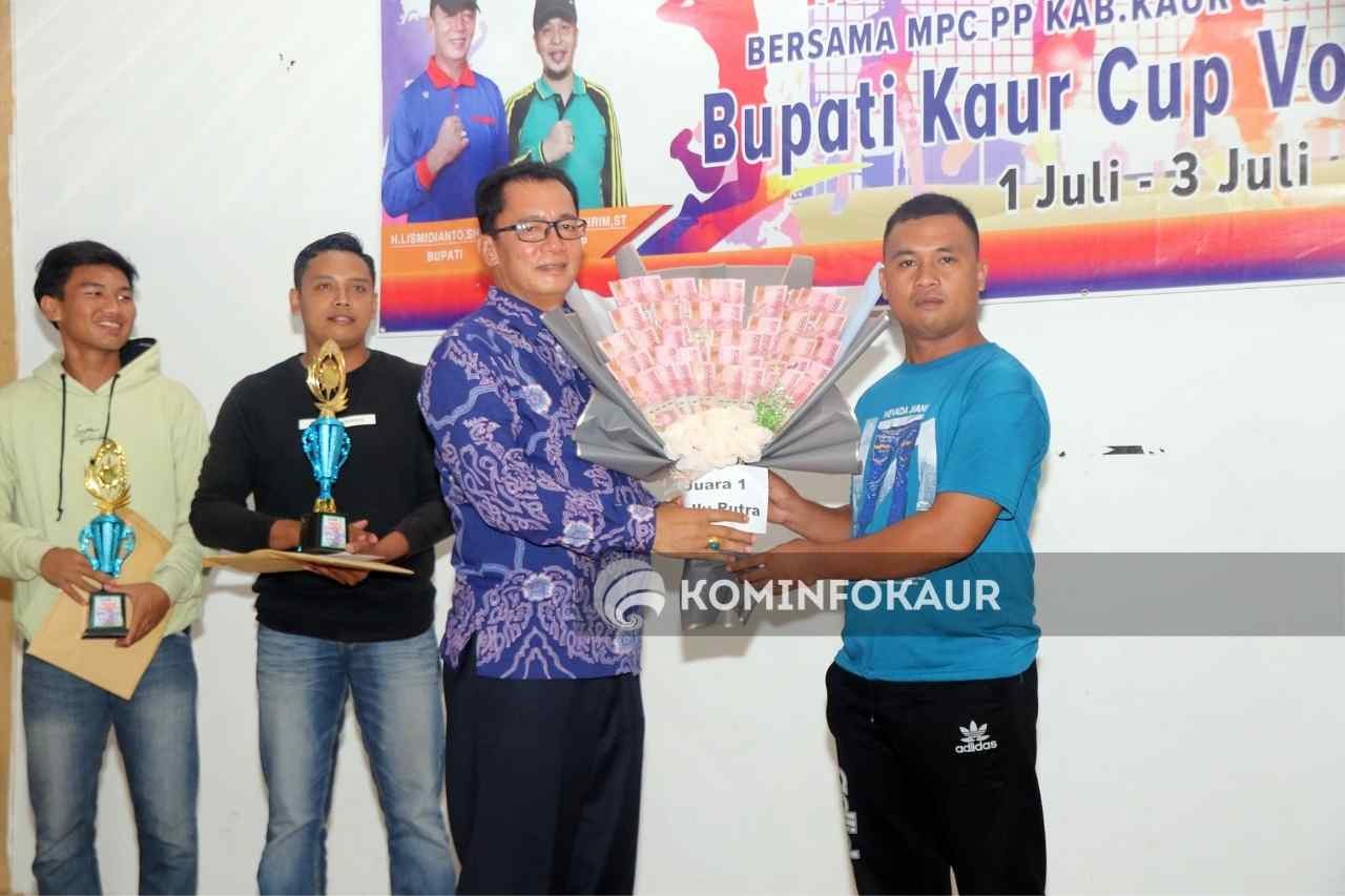 Bupati Kaur Cup I Resmi Ditutup, Ini Para Pemenangnya 