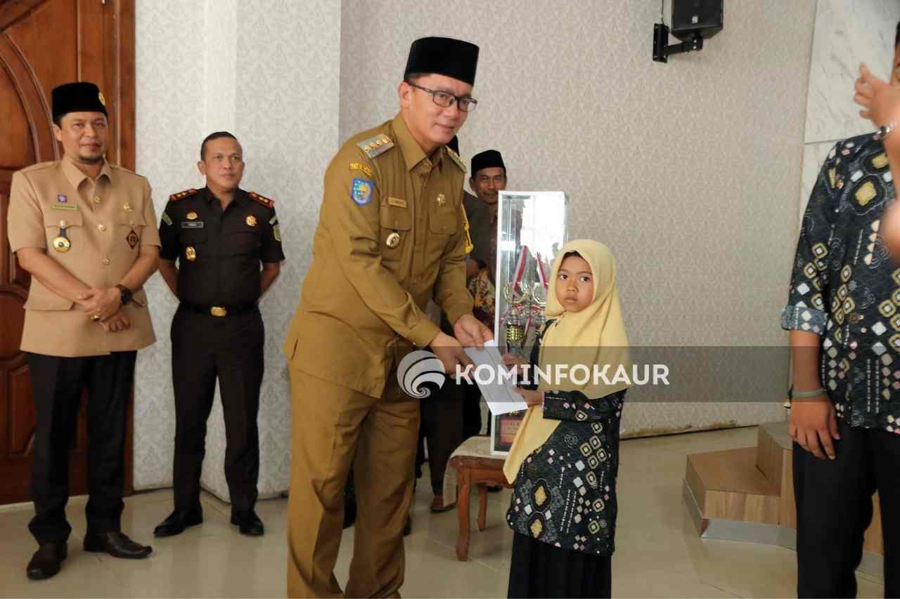 Jadi Juara  MTQ Ke- 35, Kafilah Kaur Dapat Bonus Total Ratusan Juta 