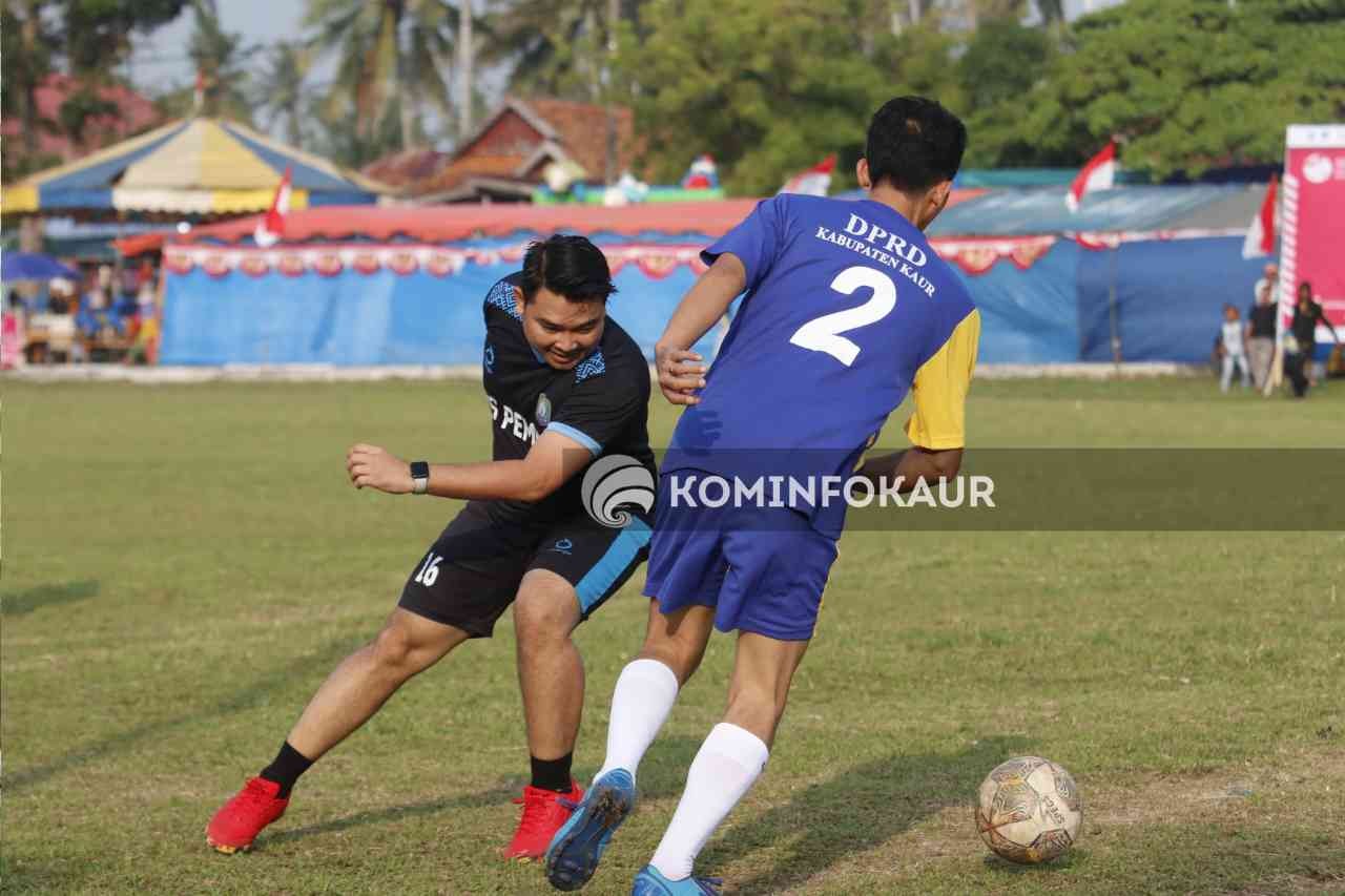 Laga Eksebisi, Anggota Dewan Menang 3-1 Lawan Gabungan Forkopimda dan Pemda