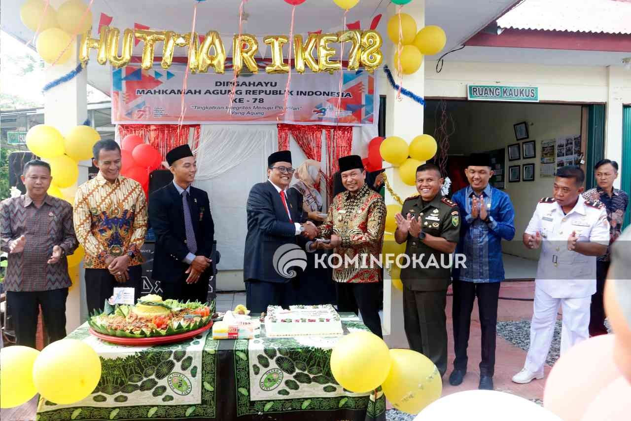 HUT MA ke 78, PN Bintuhan dan PA Bintuhan Gelar Tasyakuran