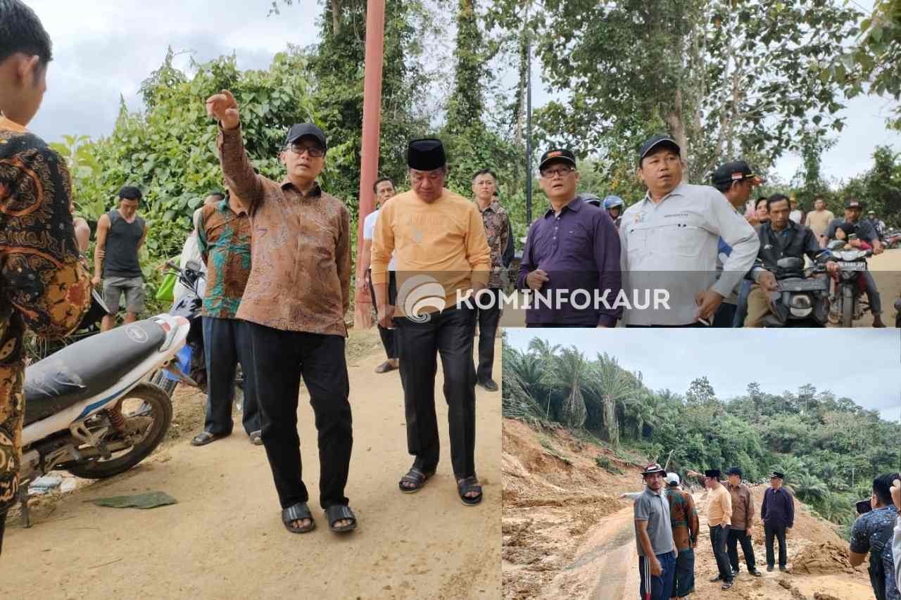 Tinjau Lokasi Longsor di Kaur, Wagub : Perlu Tindak Lanjut Dari Provinsi 