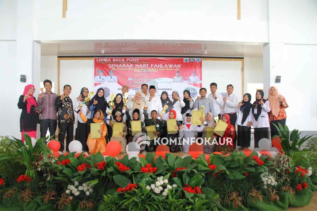 Perpusda Gelar Lomba Baca Puisi Tingkat SMP, Ini Nama-Nama Pemenangnya 