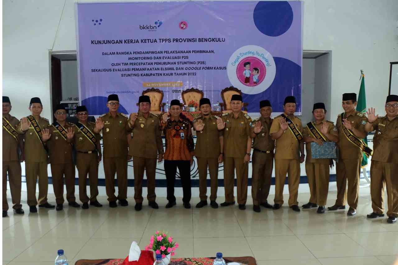 Wagub dan Bupati Optimis Angka Stunting di Kabupaten Kaur Bisa Turun Lagi 