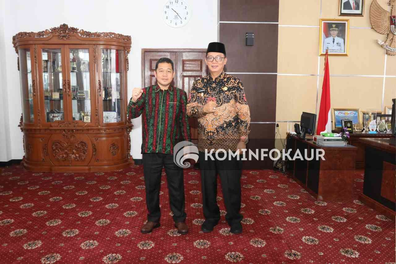 Perkuat Sinegritas, BPKP Provinsi Bengkulu Kunjungi Bupati Kaur