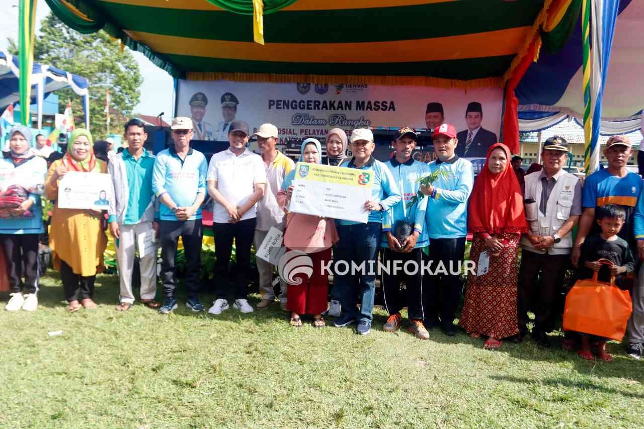 Bakti Sosial Terpadu, Pemprov Bengkulu Bantu Masyarakat Semidang Gumay
