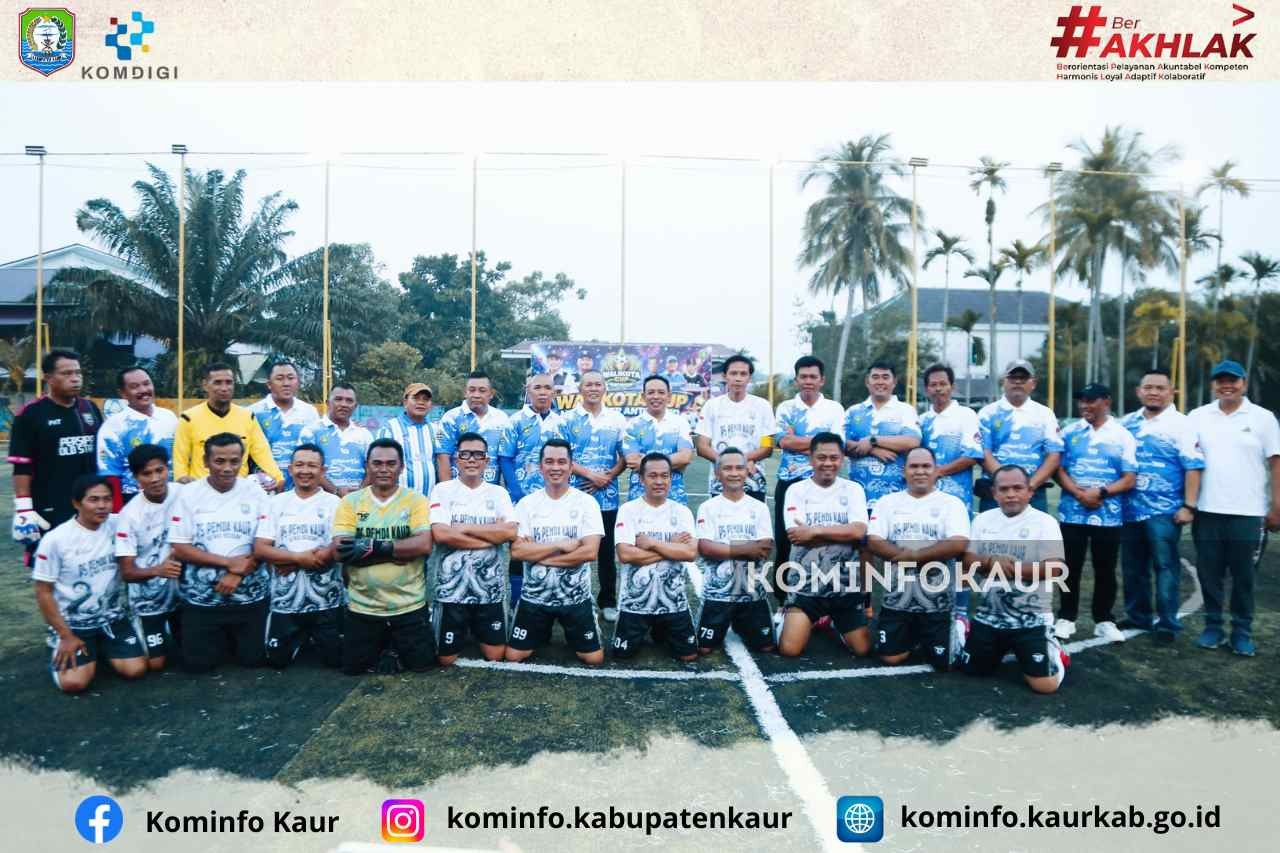 Tim Bupati Kaur Tak Terbendung, Pemkot Bengkulu Dipaksa Menyerah 0-3 di Walikota Cup I