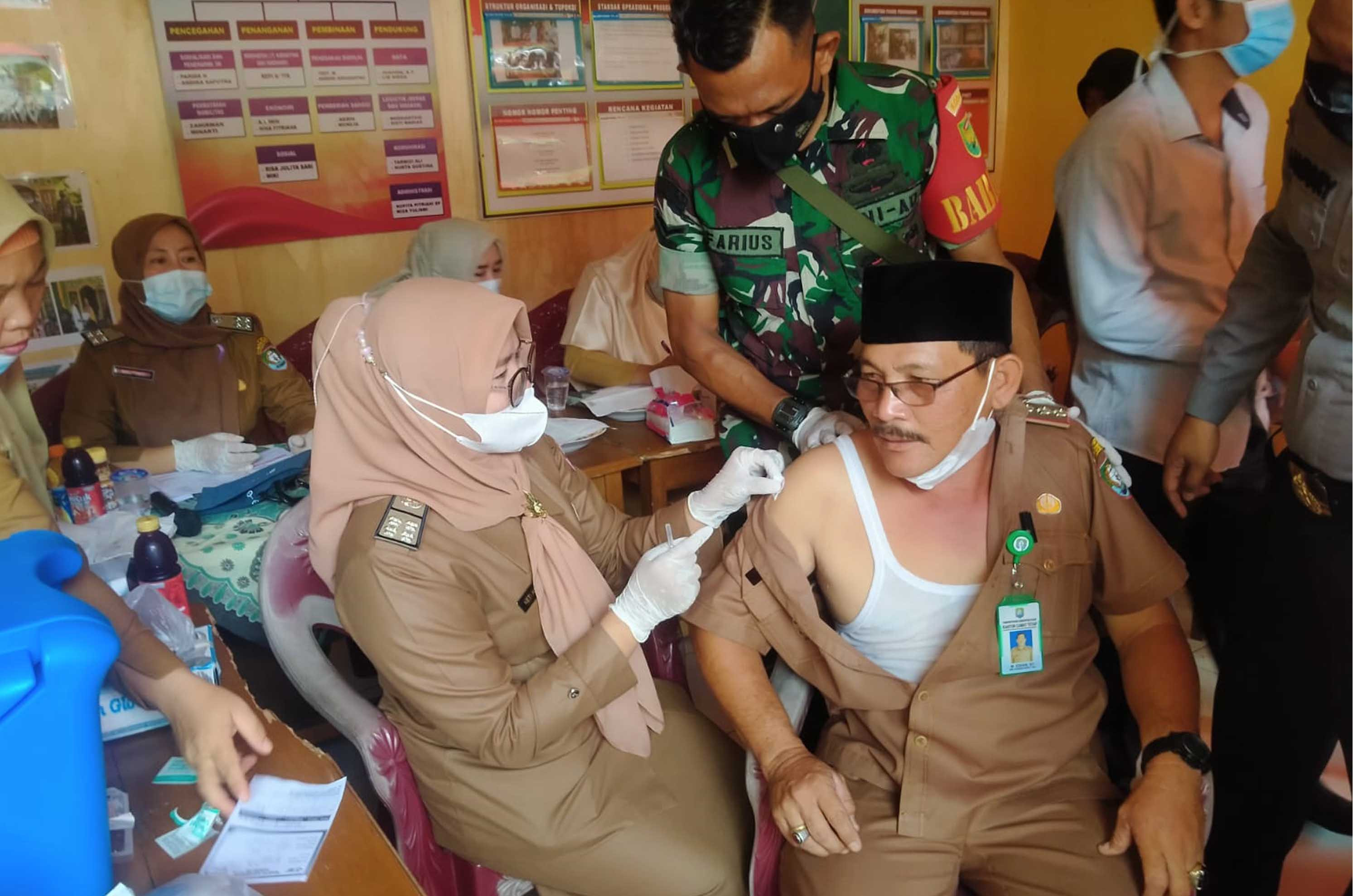 Kejar Target Capaian, Puskesmas Tetap Laksanakan Gebyar Vaksinasi Covid-19