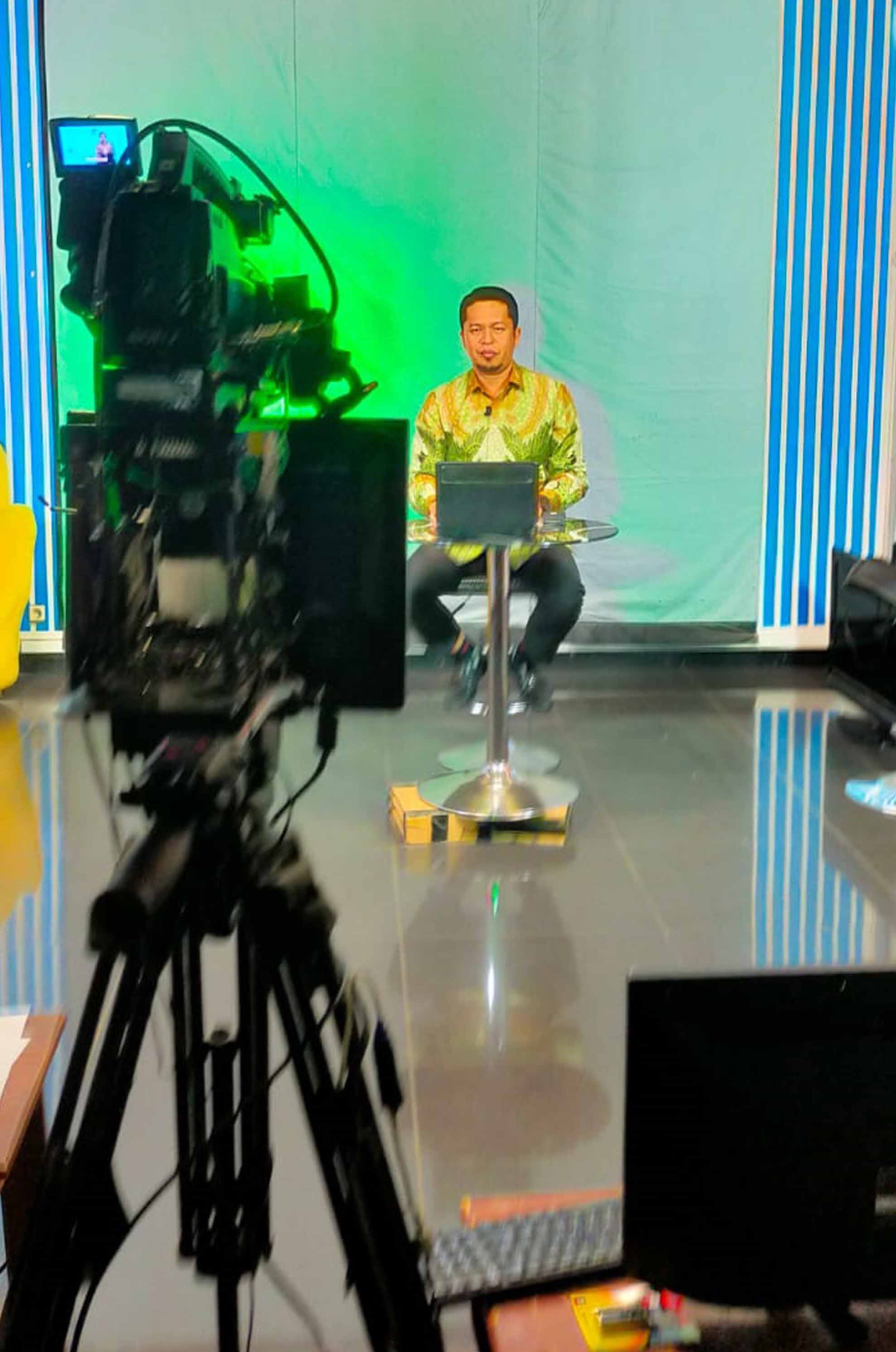 HUT BE TV, Wabup Jadi Presenter