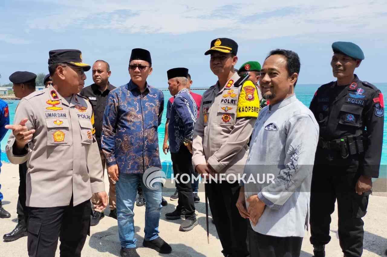Didampingi Bupati dan Kapolres, Wakapolda Bengkulu Tinjau Pos Pam dan Pos Yan Ops Ketupat Nala 2023 